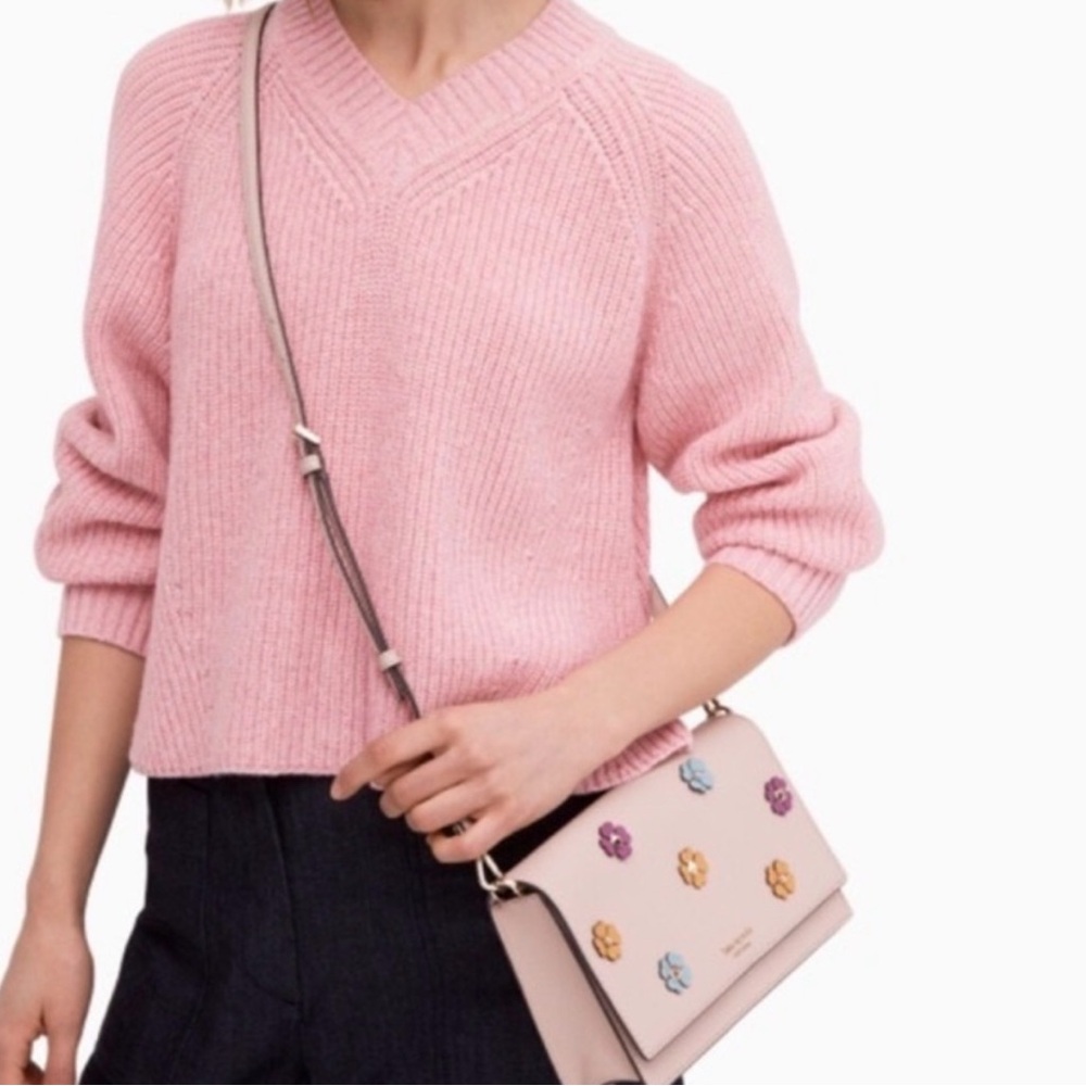 Kate Spade Cameron Spade Flower Appliqué Convertible Crossbody